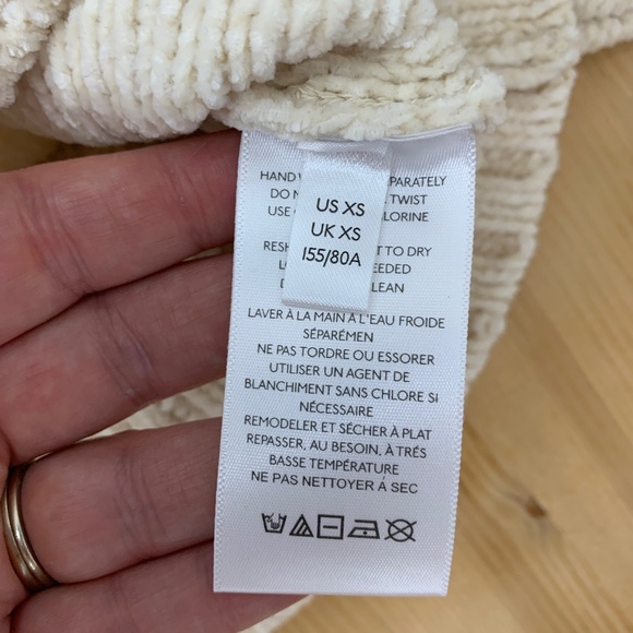 Urban Outfitters Daria Double Take Chenille Sweater in Cream - Picture 10 of 13